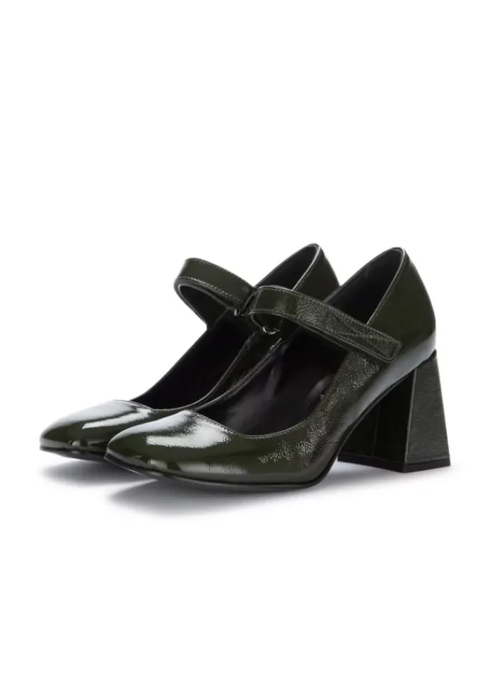 NAPOLEONI | ABSATZSCHUHE NAPLAK FLASCHENGRÜN New