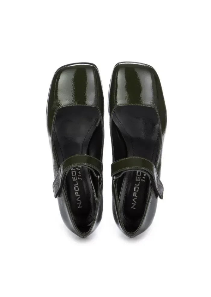NAPOLEONI | ABSATZSCHUHE NAPLAK FLASCHENGRÜN New