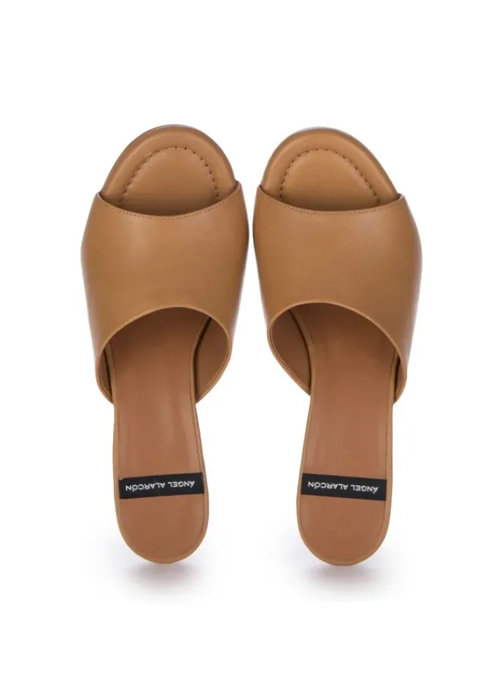 ÁNGEL ALARCÒN ÀNGEL ALARCÒN | SANDALEN MIT ABSATZ KADY BRAUN Discount