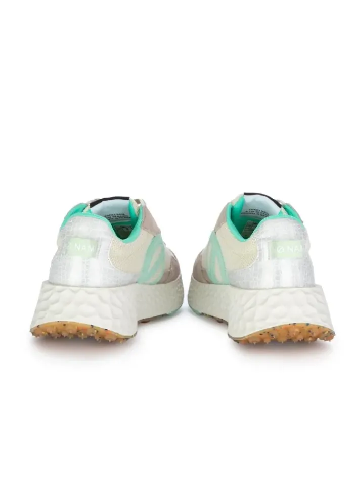 NO NAME | SNEAKER CARTER JOGGER BEIGE WASSERGRÜN Clearance