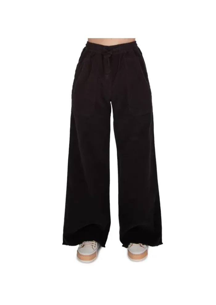 NOUMENO CONCEPT | HOSE SAMT BLAU Fashion