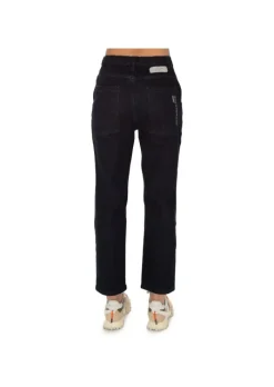 NOUMENO CONCEPT | JEANS SCHRIFT AUF DER RÜCKSEITE BLAU Hot
