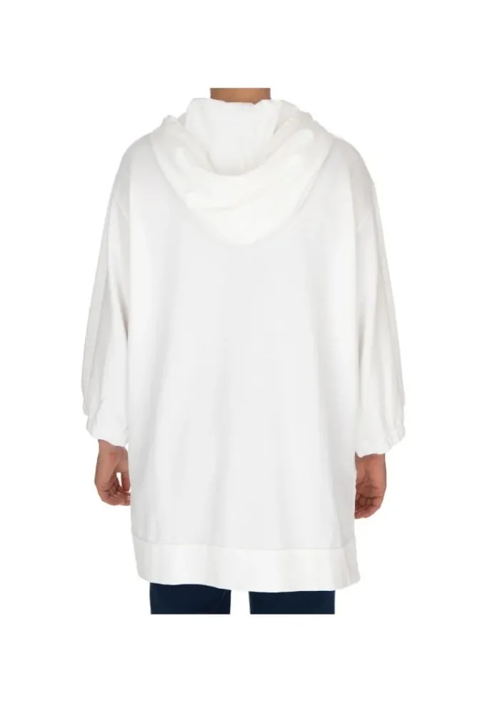 NOUMENO CONCEPT | SWEATSHIRT OVERSIZE KAPUZE WEIß Best