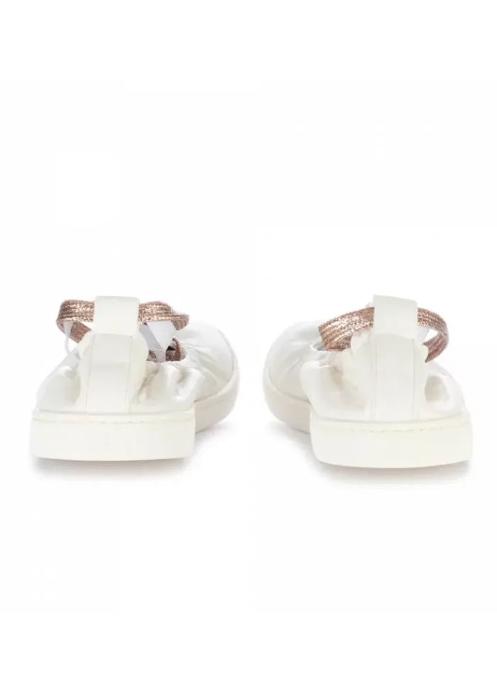 OA NON-FASHION | BALLERINAS LEICHT CALF LEDER WEIß Hot