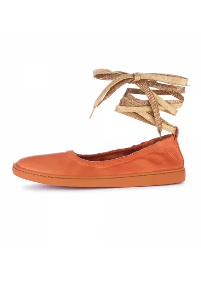 OA NON-FASHION | BALLERINAS LEDER ORANGE Clearance