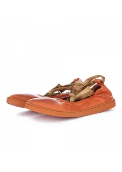 OA NON-FASHION | BALLERINAS LEDER ORANGE Clearance