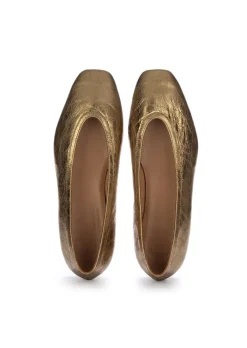 OA NON-FASHION | BALLERINAS TEO BOMBER GOLD Outlet