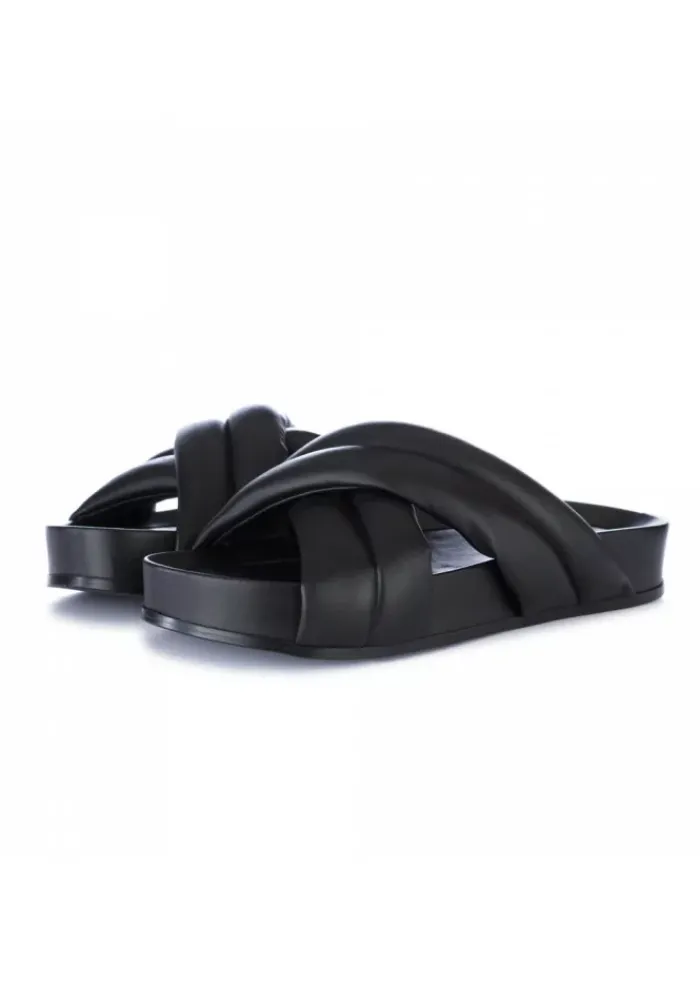 OA NON-FASHION | DAMENSANDALEN A15C CALF SCHWARZ Fashion
