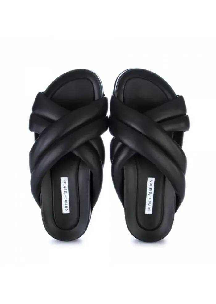OA NON-FASHION | DAMENSANDALEN A15C CALF SCHWARZ Fashion