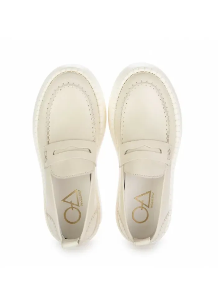 OA NON-FASHION | LOAFERS BASE CALF WEISS Sale