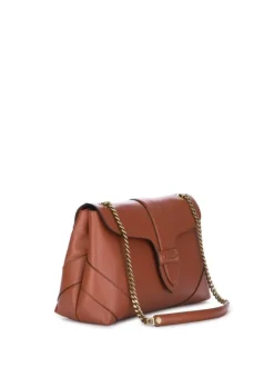 ORCIANI | SCHULTERTASCHE ALMA COUTURE ROST BRAUN Discount