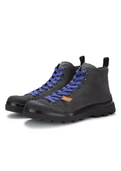 PANCHIC | SCHNÜRSTIEFELETTEN WILDLEDER DUNKELGRAU Fashion