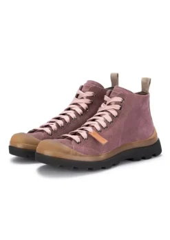 PANCHIC | SCHNÜRSTIEFELETTEN WILDLEDER VIOLETTE Hot