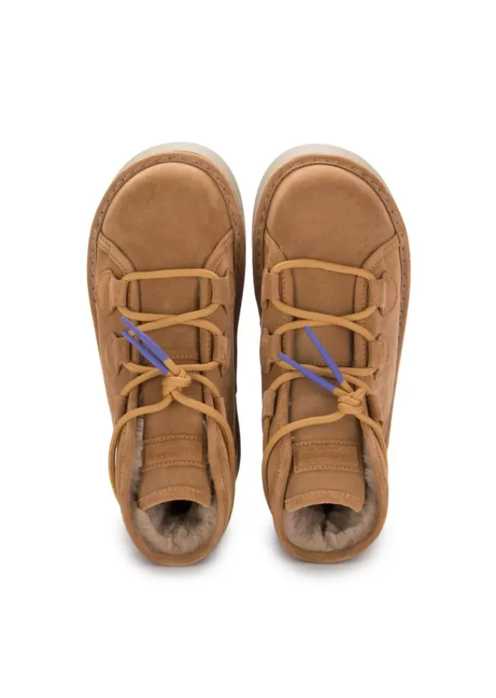 PANCHIC | SCHNÜRSTIEFELETTEN WILDLEDER HELLBRAUN Clearance