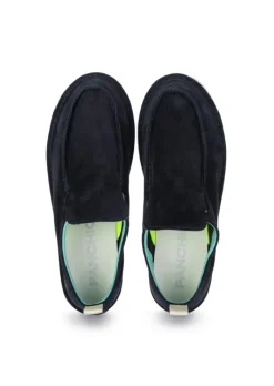 PANCHIC | SLIP ON WILDLEDER BLAU NACHT Discount