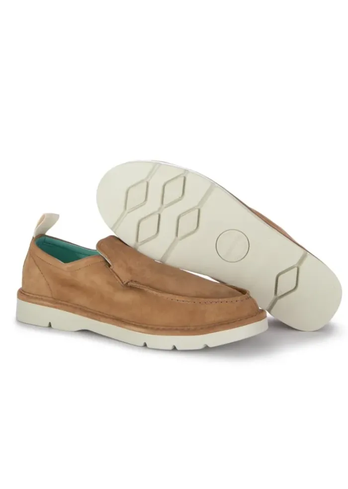 PANCHIC | SLIP ON WILDLEDER BISKUITBRAUN Outlet