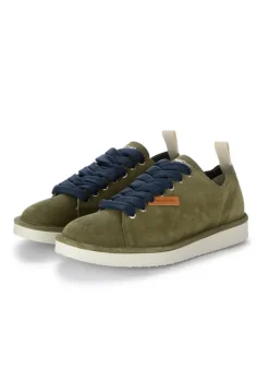 PANCHIC | SNEAKER WILDELEDER GRÜN BLAU New