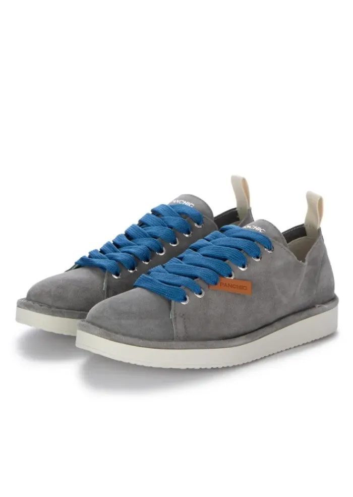 PANCHIC | SNEAKER WILDLEDER GRAU BLAU Fashion