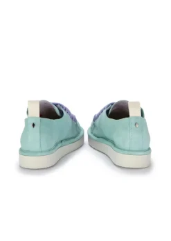 PANCHIC | SNEAKER WILDLEDER WASSERGRÜN New