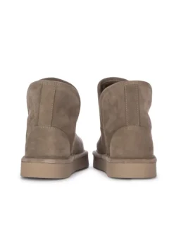 PANCHIC | STIEFELETTEN WILDLEDER GRAU Clearance