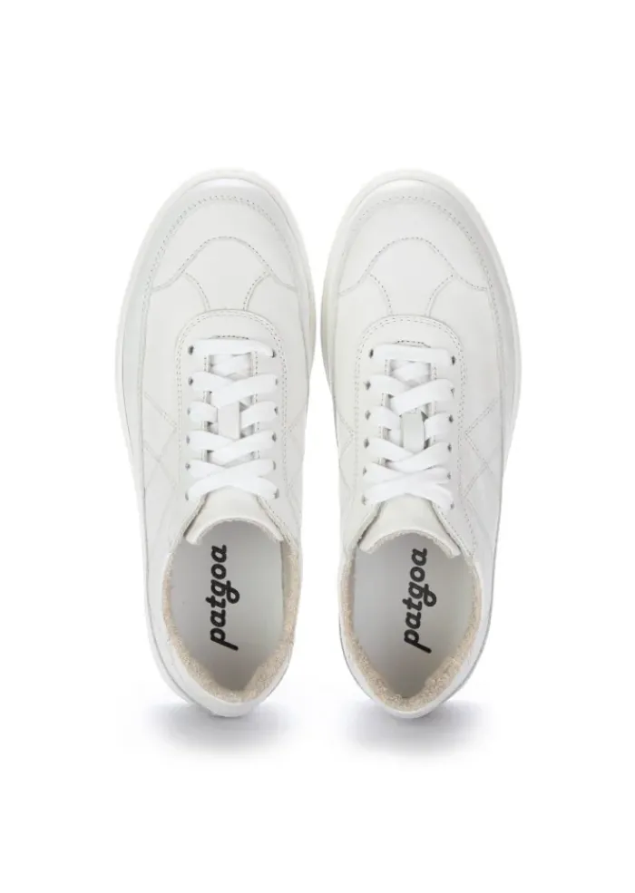 PAT-GOA PATGOA | SNEAKER SABA LEDER WEIß Sale