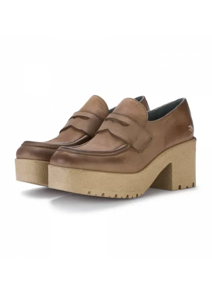 PATRIZIA BONFANTI | KEILSCHUHE JINGU NUBUKLEDER BRAUN Fashion