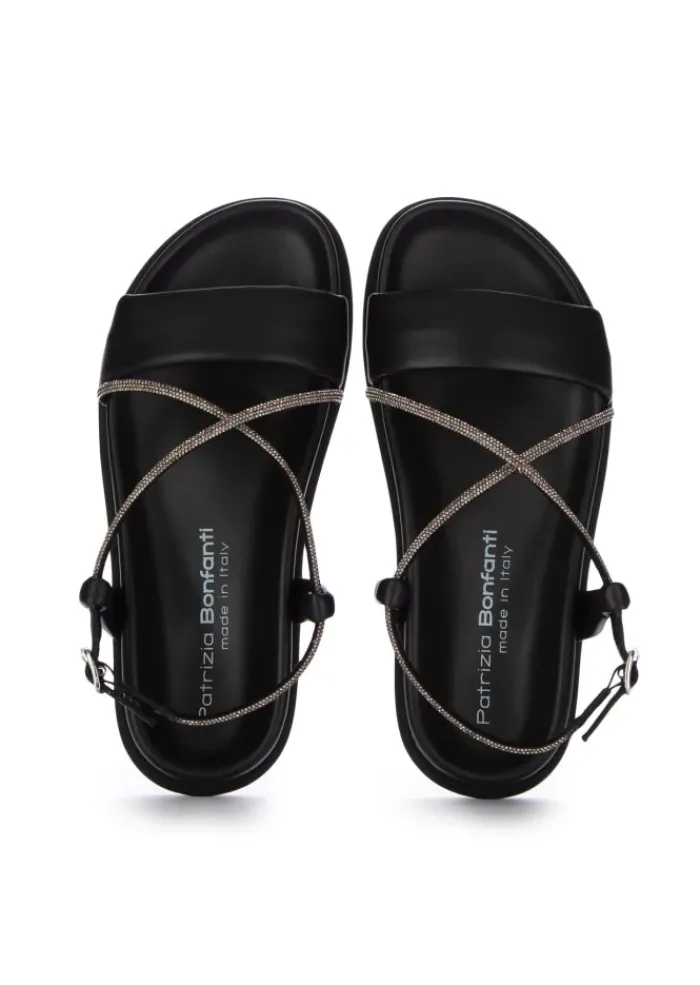 PATRIZIA BONFANTI | SANDALEN JIL STRASS NEW DREAMER SCHWARZ Hot