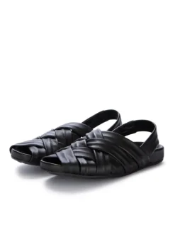 PATRIZIA BONFANTI | SANDALEN AMELIE BACK DREAMER SCHWARZ New
