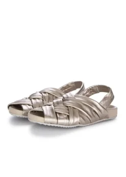 PATRIZIA BONFANTI | SANDALEN AMELIE BACK SILK METALLISCH Fashion
