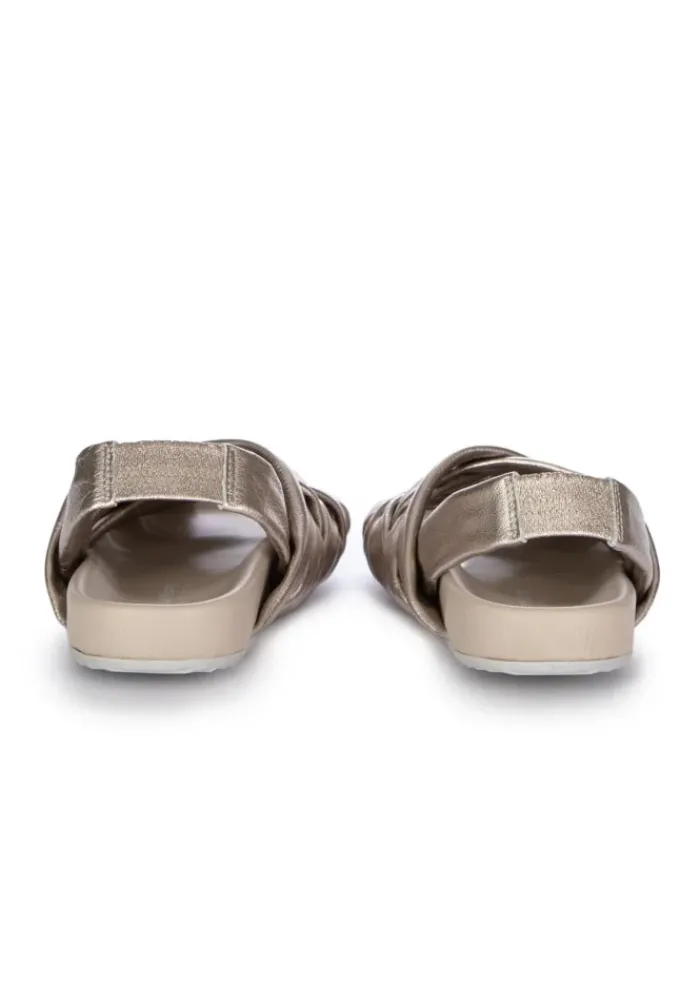 PATRIZIA BONFANTI | SANDALEN AMELIE BACK SILK METALLISCH Fashion