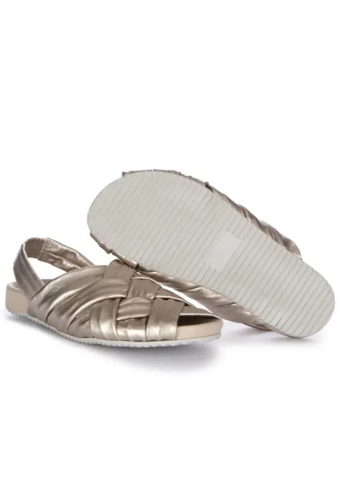 PATRIZIA BONFANTI | SANDALEN AMELIE BACK SILK METALLISCH Fashion