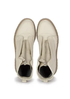 PATRIZIA BONFANTI | STIEFELETTEN KUNI ZIP BISONTE BEIGE Best
