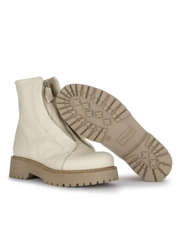 PATRIZIA BONFANTI | STIEFELETTEN KUNI ZIP BISONTE BEIGE Best