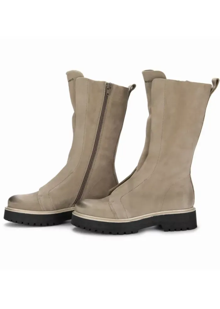 PATRIZIA BONFANTI | STIEFEL KUNI HIGH NUBUK GRAU Best