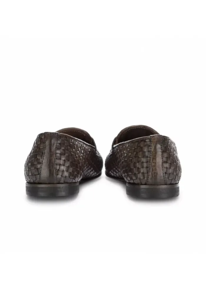 PAWELK'S SHOES PAWELK'S | LOAFERS GEWEBTES TUFF LEDER BRAUN New