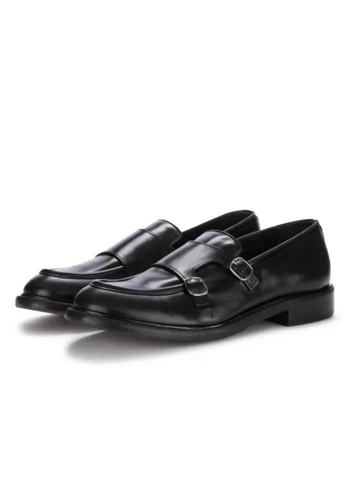 PAWELK'S SHOES PAWELK'S | LOAFERS SIERRA SCHNALLEN SCHWARZ Outlet