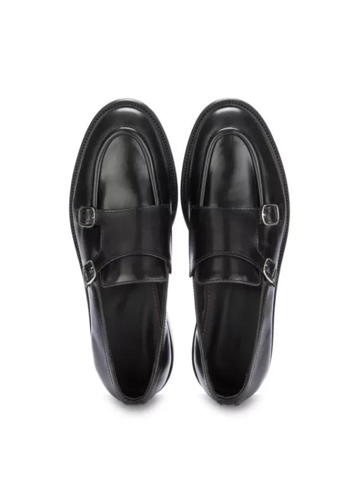 PAWELK'S SHOES PAWELK'S | LOAFERS SIERRA SCHNALLEN SCHWARZ Outlet