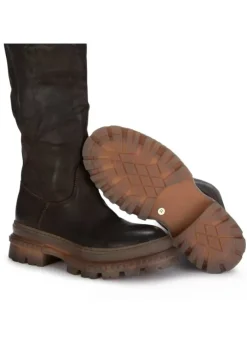 PAWELK'S SHOES PAWELK'S | STIEFEL BAND LEDER KAFFEEBRAUN Sale