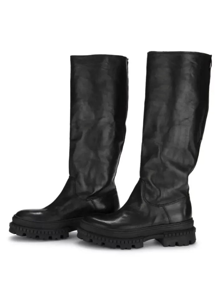 PAWELK'S SHOES PAWELK'S | STIEFEL CALIF LEDER SCHWARZ Sale