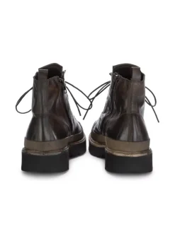 PAWELK'S SHOES PAWELK'S | STIEFELETTEN CRUST LEDER DUNKELBRAUN Clearance