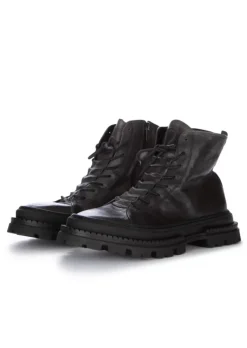 PAWELK'S SHOES PAWELK'S | STIEFELETTEN CRUST CARBON GRAU SCHWARZ Hot