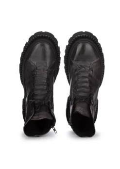 PAWELK'S SHOES PAWELK'S | STIEFELETTEN CRUST CARBON GRAU SCHWARZ Hot