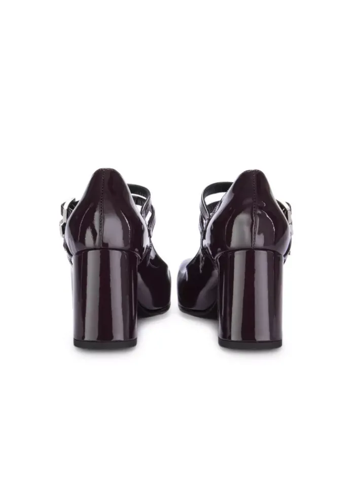 POEVE POESIE VENEZIANE | ABSATZ SCHUHE MIA LEDER VIOLETTE Sale