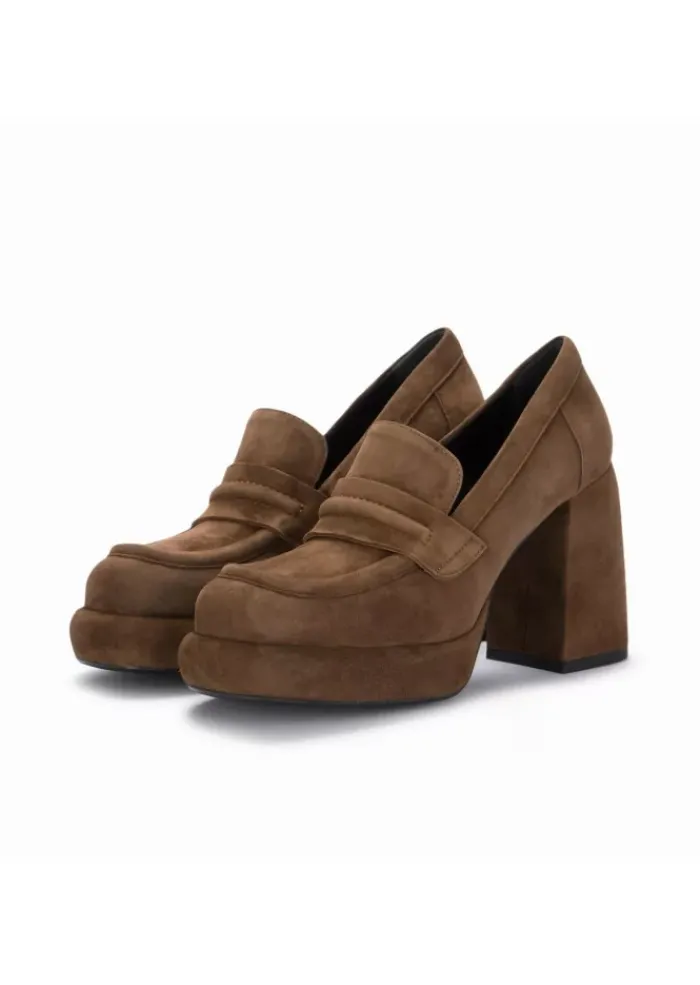 POEVE POESIE VENEZIANE | ABSATZSCHUHE WILDLEDER BRAUN Fashion