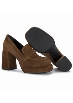 POEVE POESIE VENEZIANE | ABSATZSCHUHE WILDLEDER BRAUN Fashion