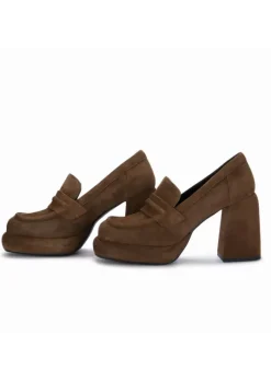 POEVE POESIE VENEZIANE | ABSATZSCHUHE WILDLEDER BRAUN Fashion