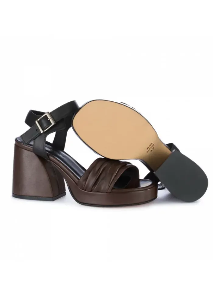 POEVE POESIE VENEZIANE | ABSATZSANDALEN VEGETAL BRAUN Sale