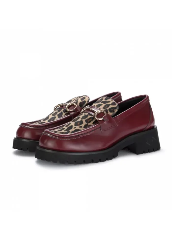 POEVE POESIE VENEZIANE | DAMENLOAFERS JMC30N BORDEAUX LEO Best