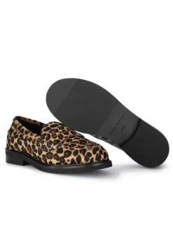 POEVE POESIE VENEZIANE | LOAFER PONY MACULATO SCHWARZ BRAUN New