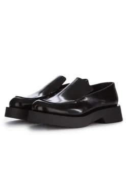 POEVE POESIE VENEZIANE | LOAFER DICKE SOHLE ABRASIVATO SCHWARZ Online